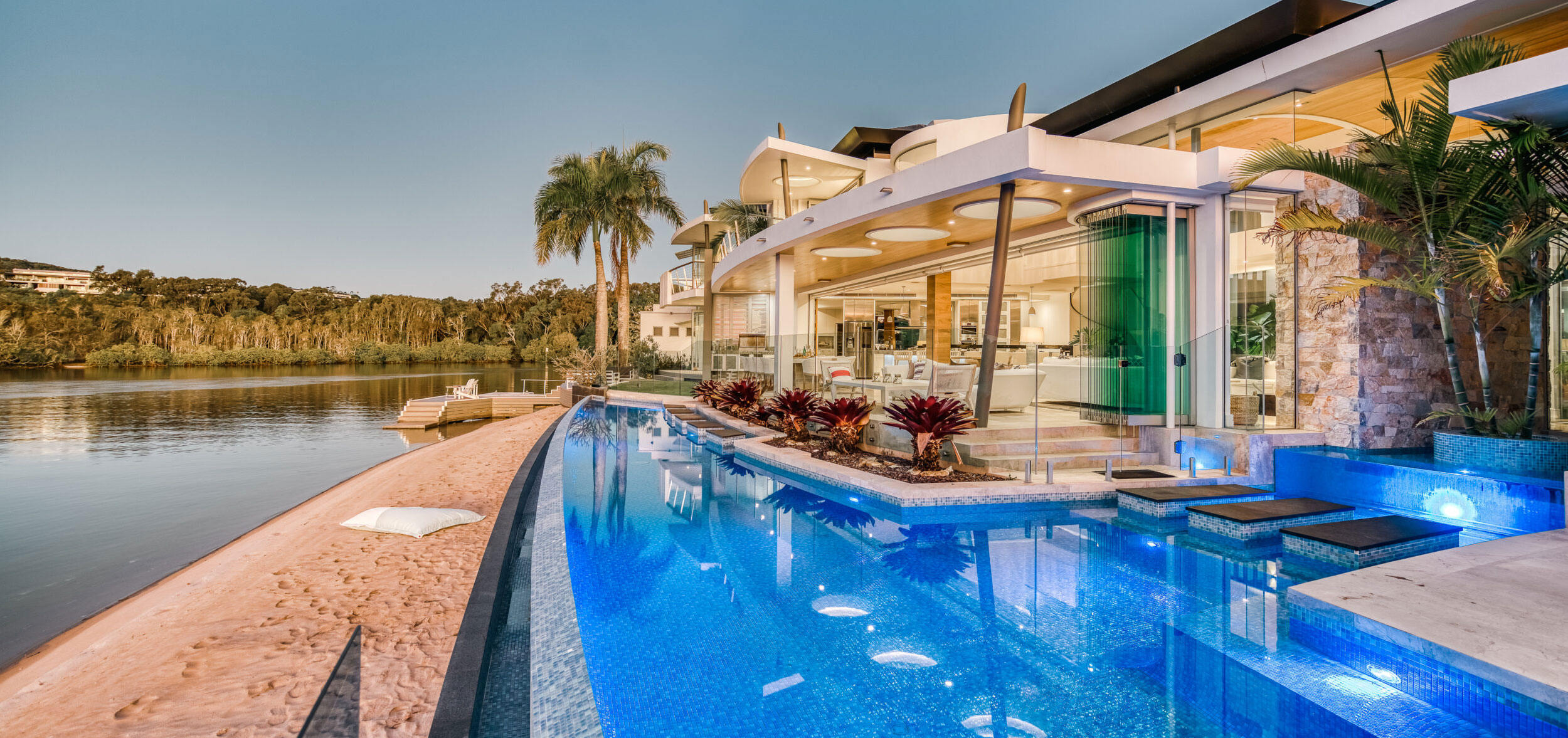 Discover Ghost Estate, an exclusive waterfront residence on Noosa Sound offering luxury accommodation, private marina access and exceptional resort-style living.